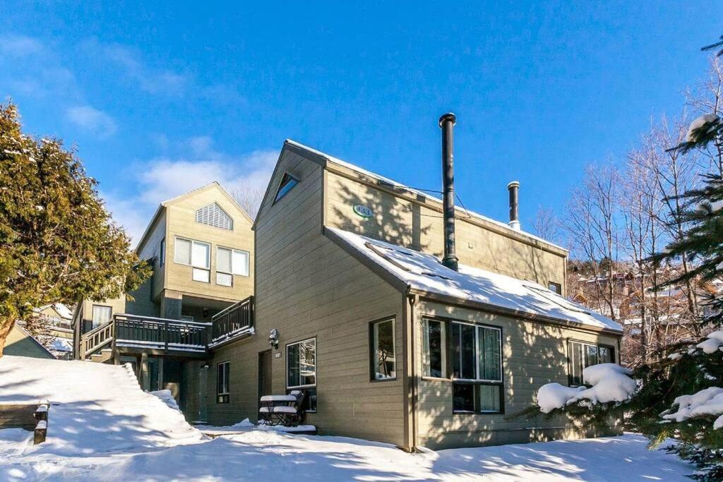 Modern Chalet In The Mont Tremblant Ski Village Exterior photo